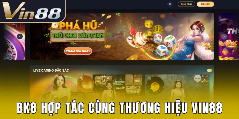 Nguyên nhân BK8 hợp tác cùng thương hiệu nhà cái